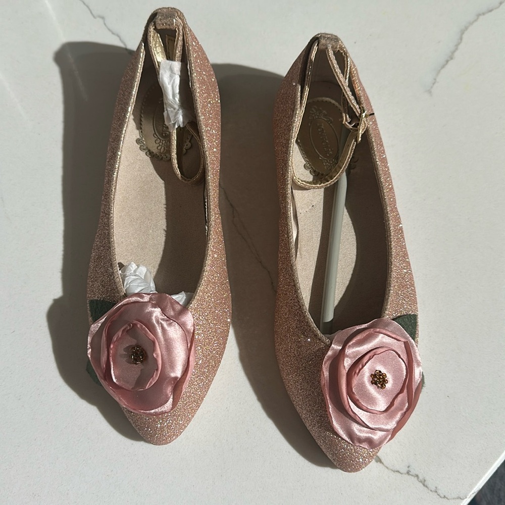 Brand new, GORGEOUS Joyfolie flats. Size 1y.